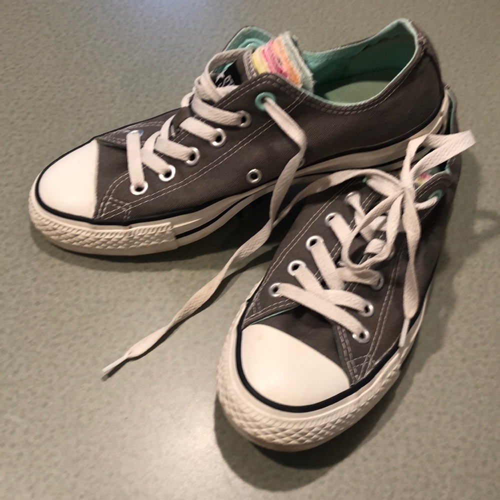 Converse All Star Multi color tongues.